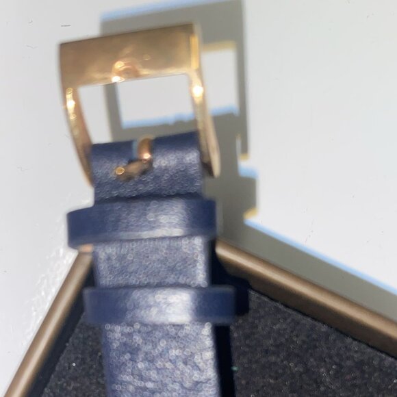 Signature Blue Leather Watch - Picture 4 of 9